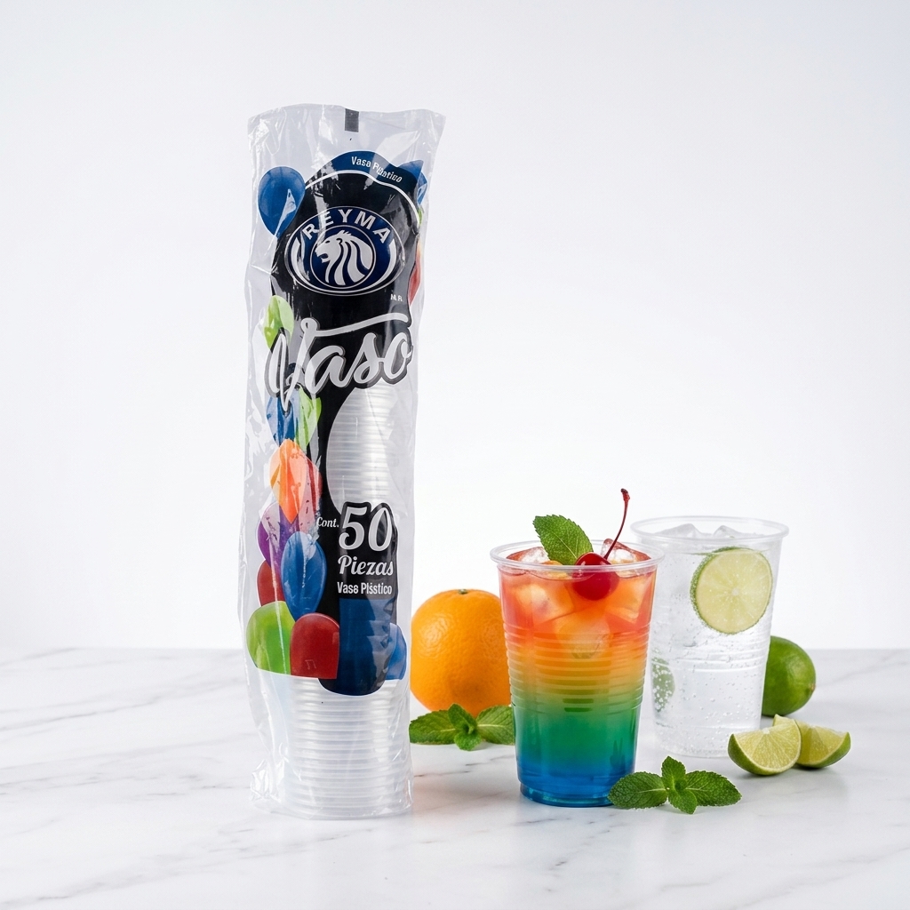 Vasos desechables 50pz